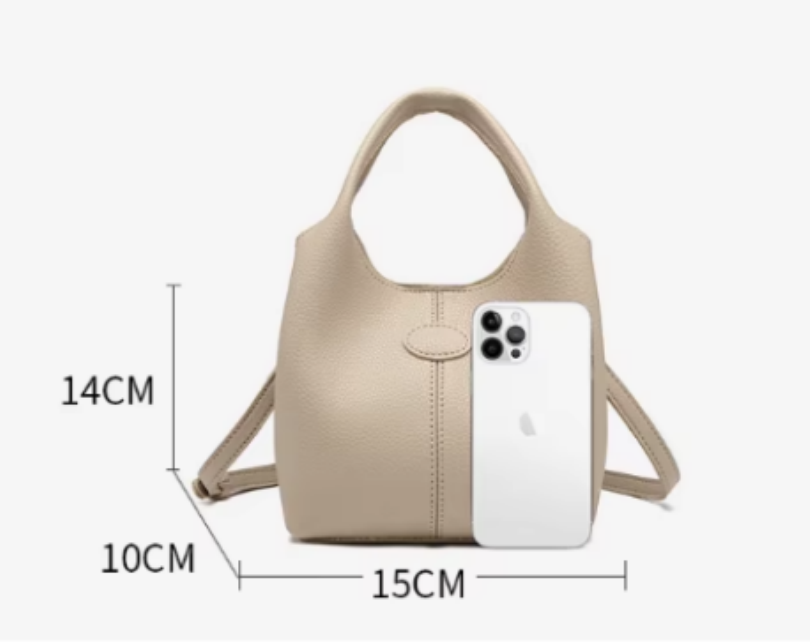 Fashionable Simple and Casual PU Leather Handbag Crossbody Bags for Women