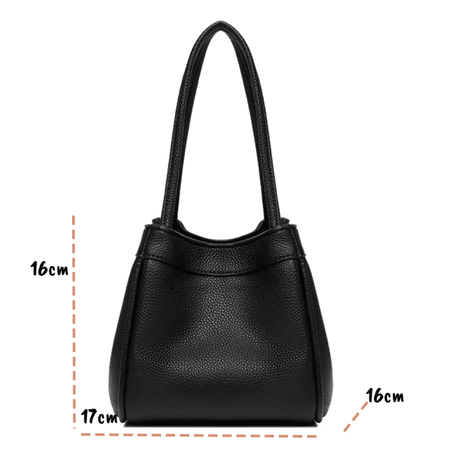 New Bucket PU Leather High Quality Large Capacity Portable Women's Handbag