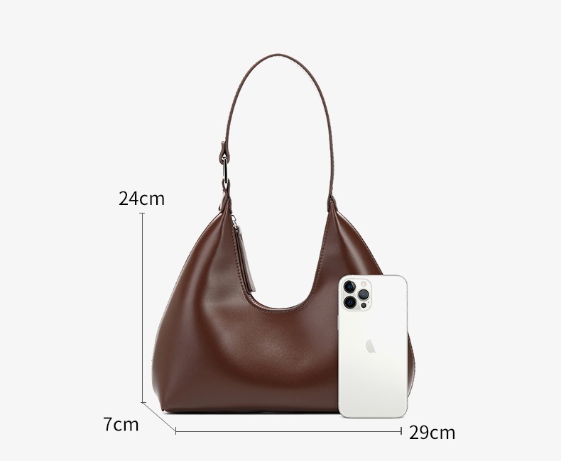 High Quality Large Capacity PU Leather Daily Commute Underarm Bag Women's Tote Bag for Shopping