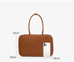 New Arrival Luxury Portable Support Customization PU Leather Handbag for Women