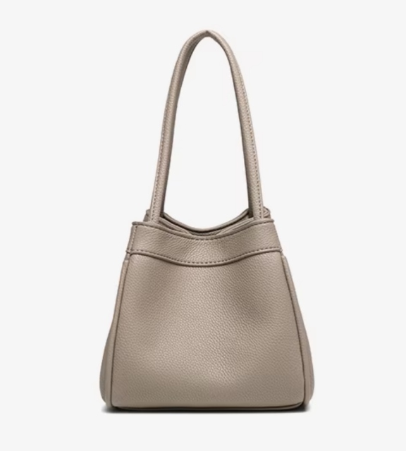 New Bucket PU Leather High Quality Large Capacity Portable Women's Handbag