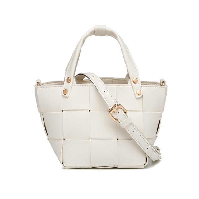 Casual PU Leather Bucket Bag Crossbody Bag Underarm Bag for Shopping Travel