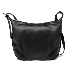 Large Capacity Simple PU Leather Women's Handbag Crossbody Bag for Shopping Traveling