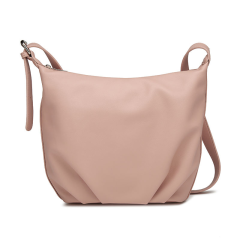 Large Capacity Simple PU Leather Women's Handbag Crossbody Bag for Shopping Traveling