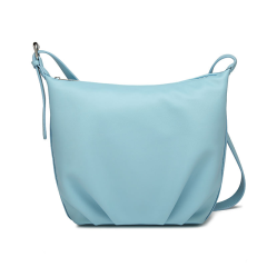 Large Capacity Simple PU Leather Women's Handbag Crossbody Bag for Shopping Traveling