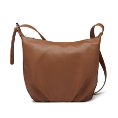 Large Capacity Simple PU Leather Women's Handbag Crossbody Bag for Shopping Traveling