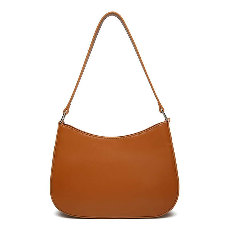 Trendy Fashion Designer Underarm Famous Brands Bag PU Leather Women's Shoulder Bag for Daily Commuters