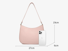 Trendy Fashion Designer Underarm Famous Brands Bag PU Leather Women's Shoulder Bag for Daily Commuters
