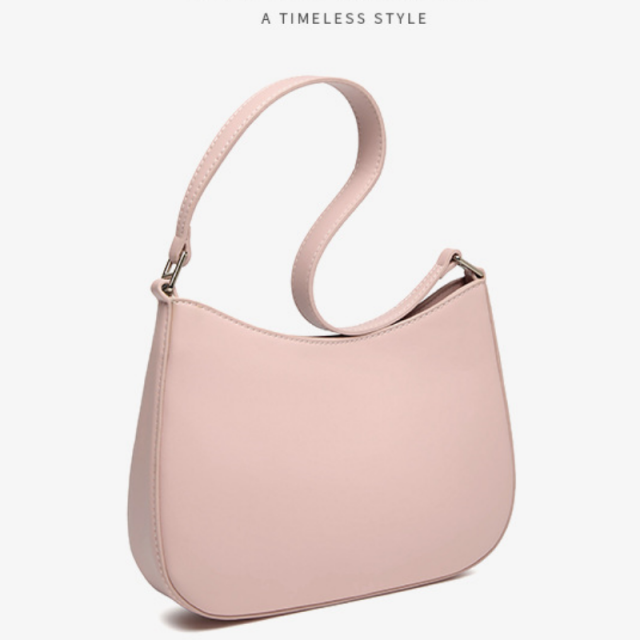 Trendy Fashion Designer Underarm Famous Brands Bag PU Leather Women's Shoulder Bag for Daily Commuters