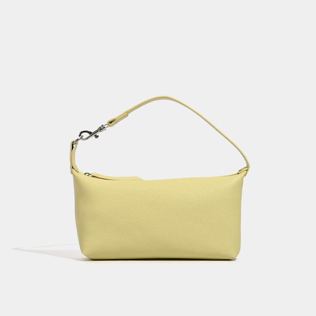 New Fashionable Design PU Leather Handbag Shoulder Underarm Bag for Shopping