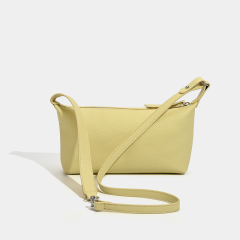 New Fashionable Design PU Leather Handbag Shoulder Underarm Bag for Shopping