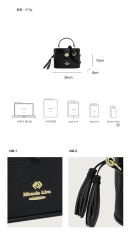 New Large Capacity PU Leather Bucket Bag Handbag Crossbody Bag for Travel Shopping Daily Life