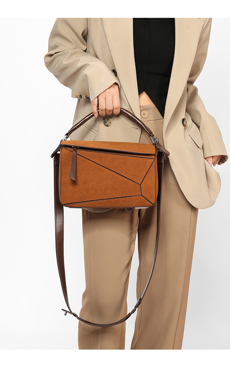 OEM ODM PU Leather Women's Bag Handbag Shoulder Crossbody Bag for Shopping