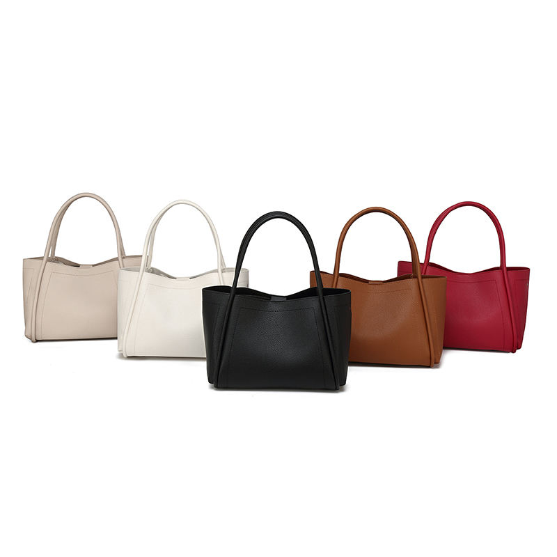 Fashionable Simple and Portable PU Leather Women's Handbag Crossbody Bag for Daily Life