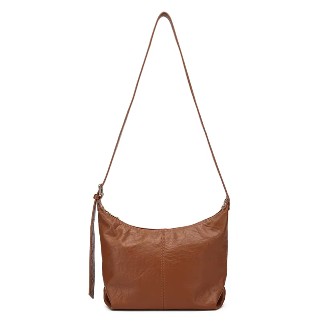 Fashionable Large Capacity PU Leather Crossbody Bag Shoulder Bag for Women