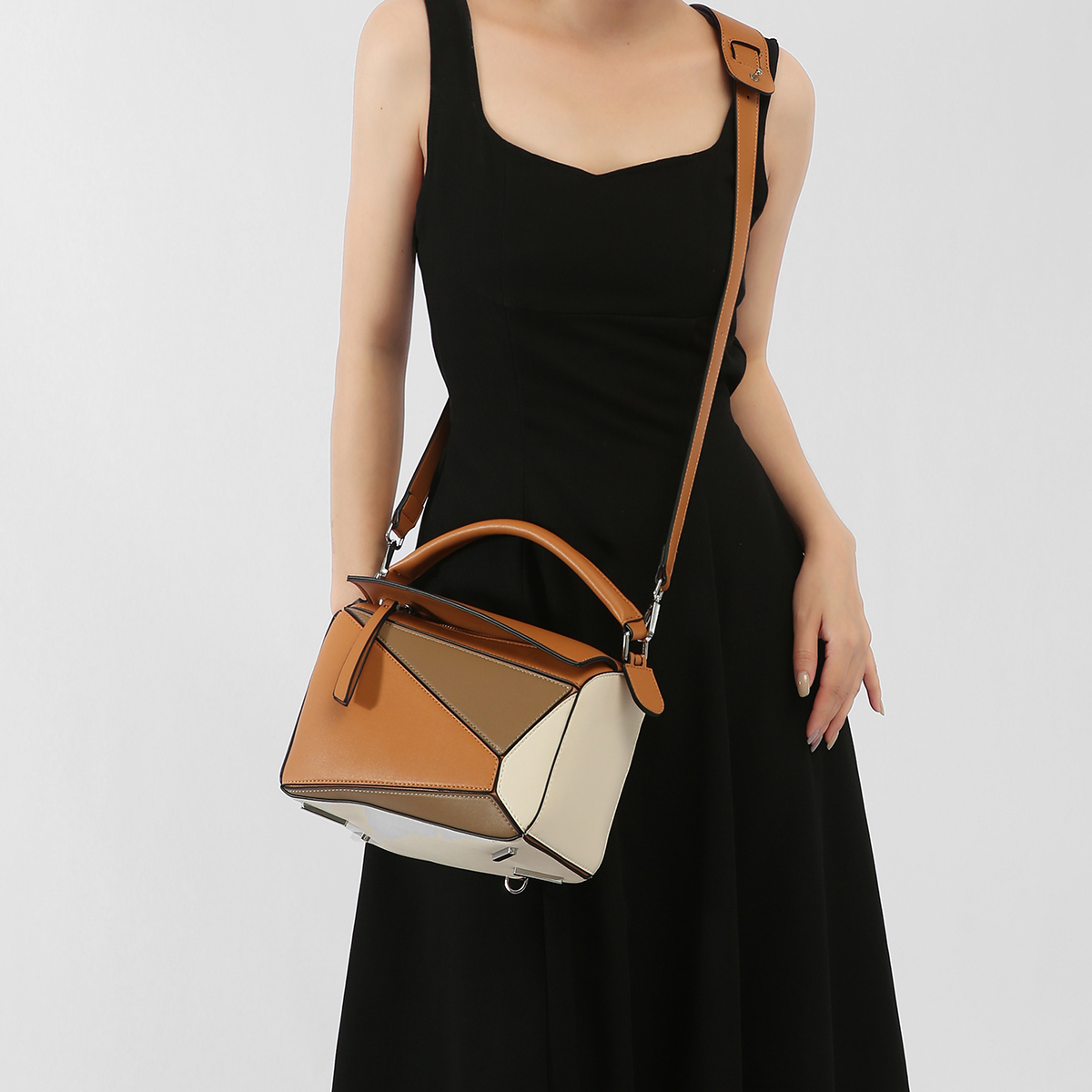 Fashion PU Leather Handbag Crossbody Bag Shoulder Bag Women's Bag for Daily Life