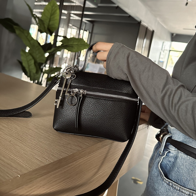 Lovely PU Leather Women's Bucket Bag Shoulder Crossbody Bags Handbag for Daily Shopping Travel