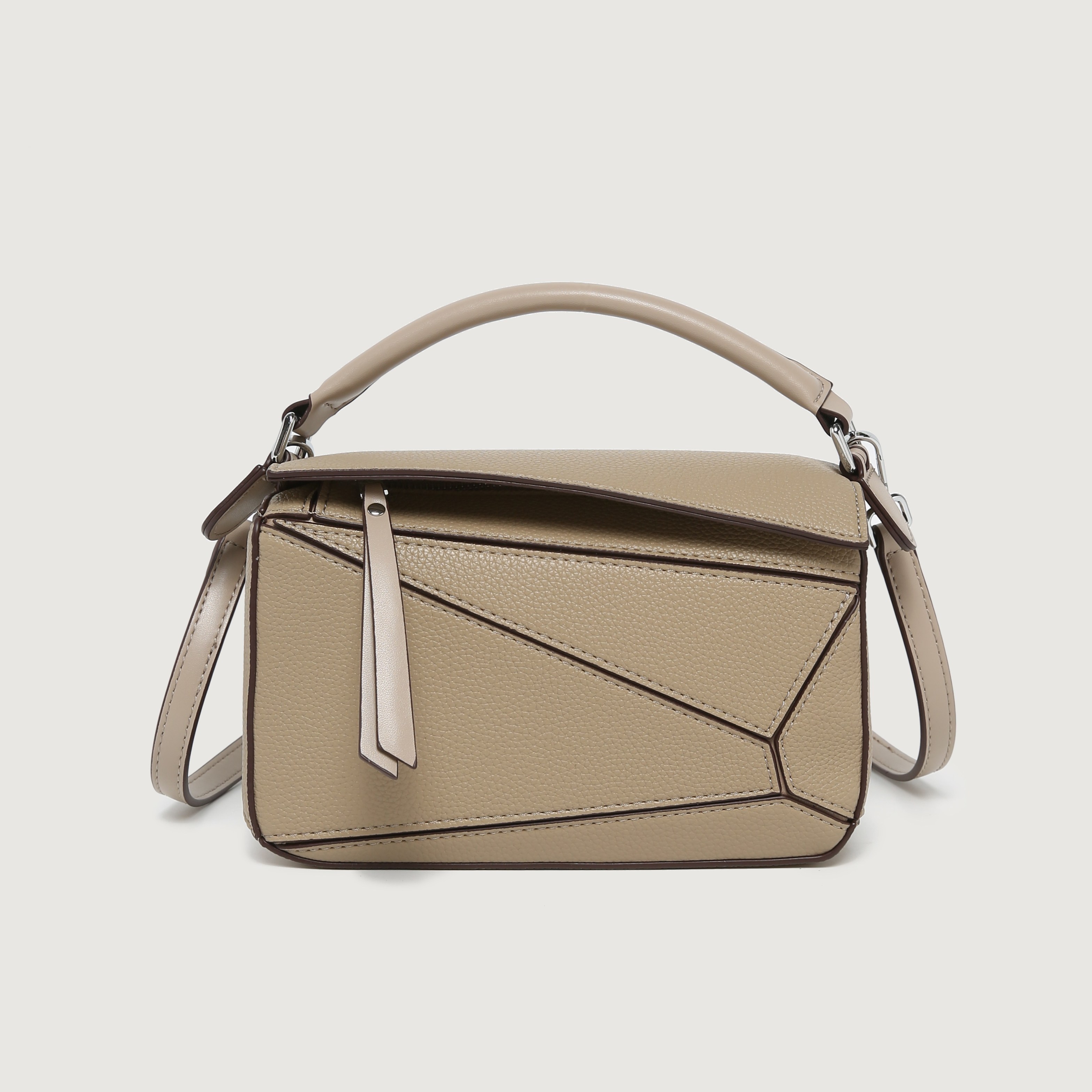 Fashionable and Best-selling PU Leather Handbag Shoulder bag for Shopping