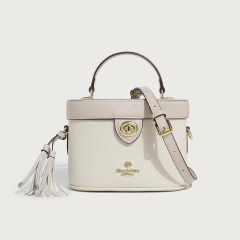 New Large Capacity PU Leather Bucket Bag Handbag Crossbody Bag for Travel Shopping Daily Life