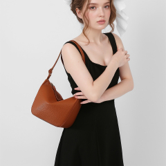 Portable PU Leather Crossbody Handbag Women's Bag Shoulder Bag for Daily Life