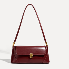 Fashionable Large Capacity PU Leather Women Shoulder Bag for Shopping Daily Life