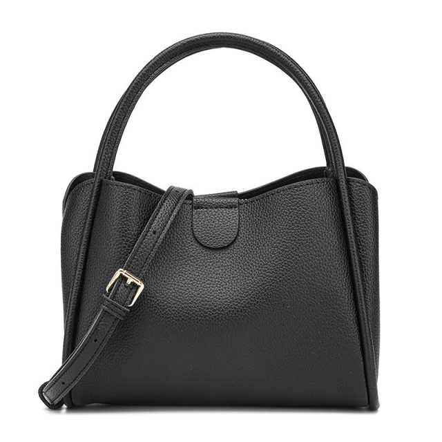 Fashionable Large Capacity PU Leather Women's Handbag Crossbody Bags for Shopping