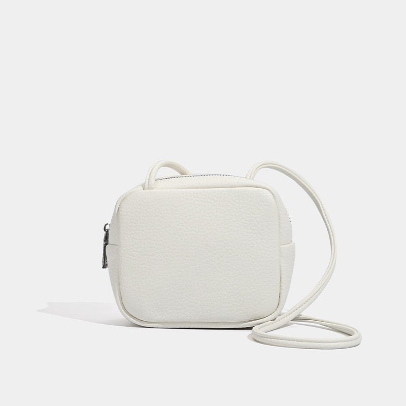 Retro PU Leather Women's Small Square Bags Fashionable Wallets and Handbags Crossbody Bag for Shopping