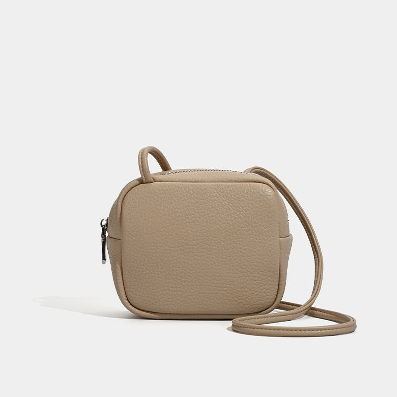 Retro PU Leather Women's Small Square Bags Fashionable Wallets and Handbags Crossbody Bag for Shopping