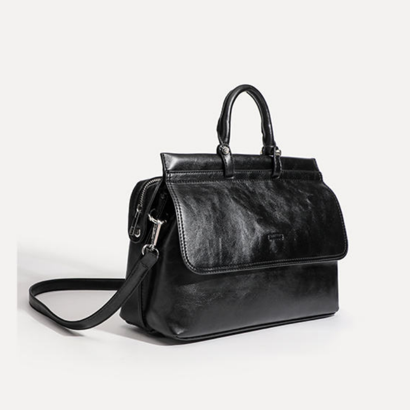 High Quality Portable Large Capacity PU Leather Ladies Handbag Crossbody Bag for Daily