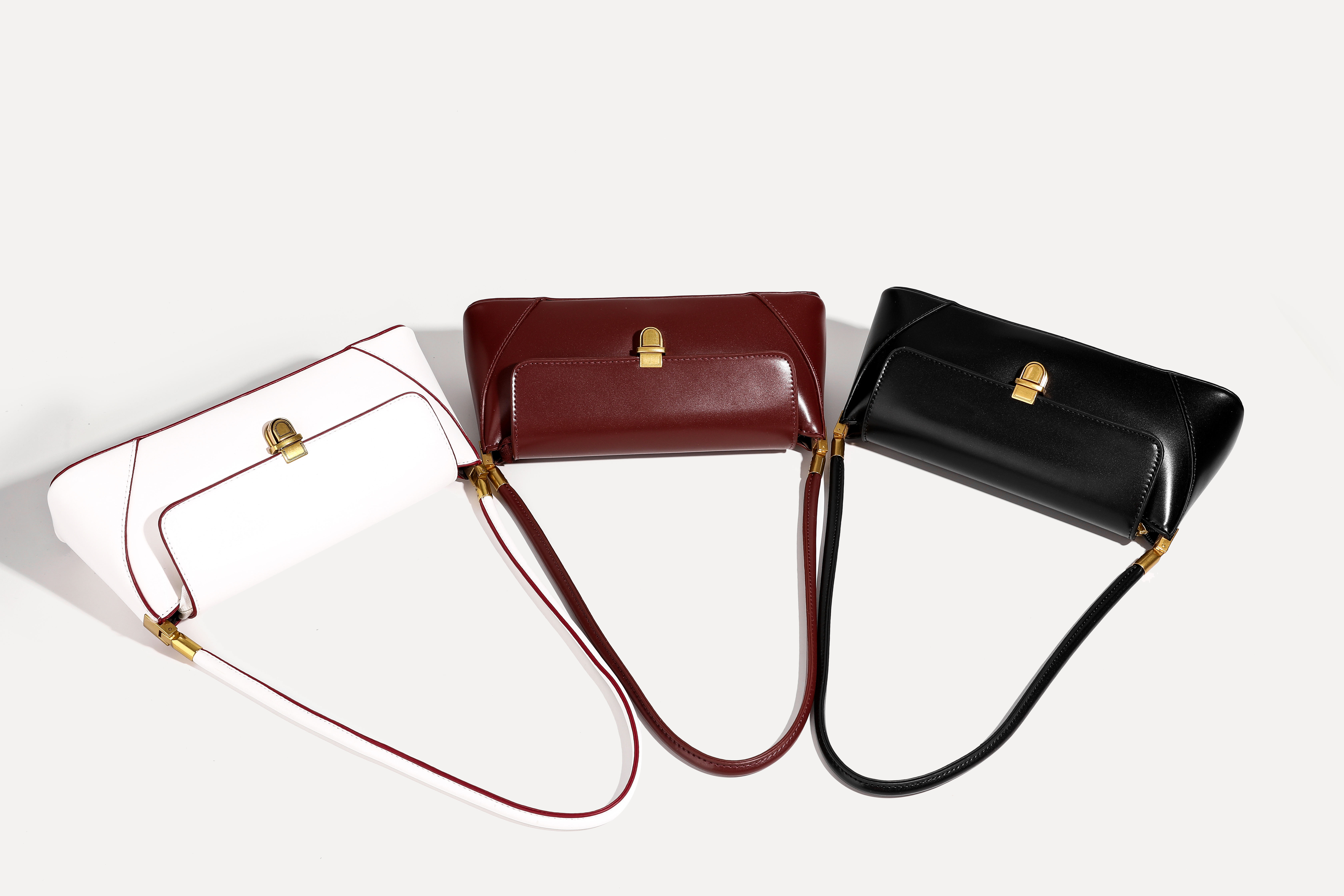 Fashionable Large Capacity PU Leather Women Shoulder Bag for Shopping Daily Life