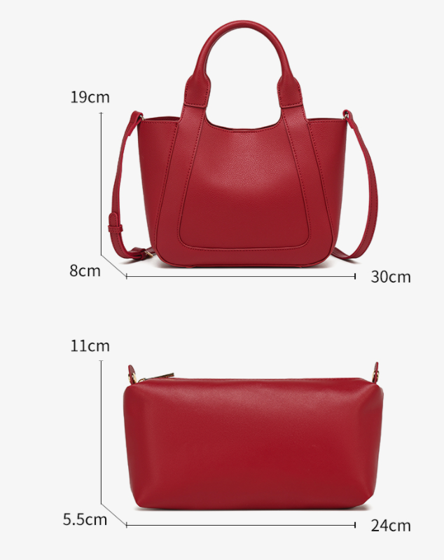 Fashion PU Leather Women's Handbag for Shopping Outing Travel Daily Life