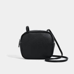 Retro PU Leather Women's Small Square Bags Fashionable Wallets and Handbags Crossbody Bag for Shopping