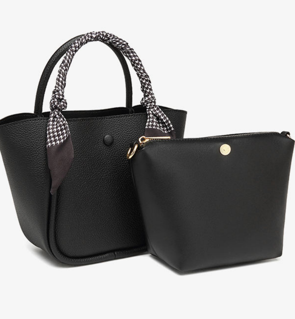 High Quality Large Capacity PU Leather Ladies' Handbag for Shopping Travel