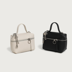 Lovely PU Leather Women's Bucket Bag Shoulder Crossbody Bags Handbag for Daily Shopping Travel