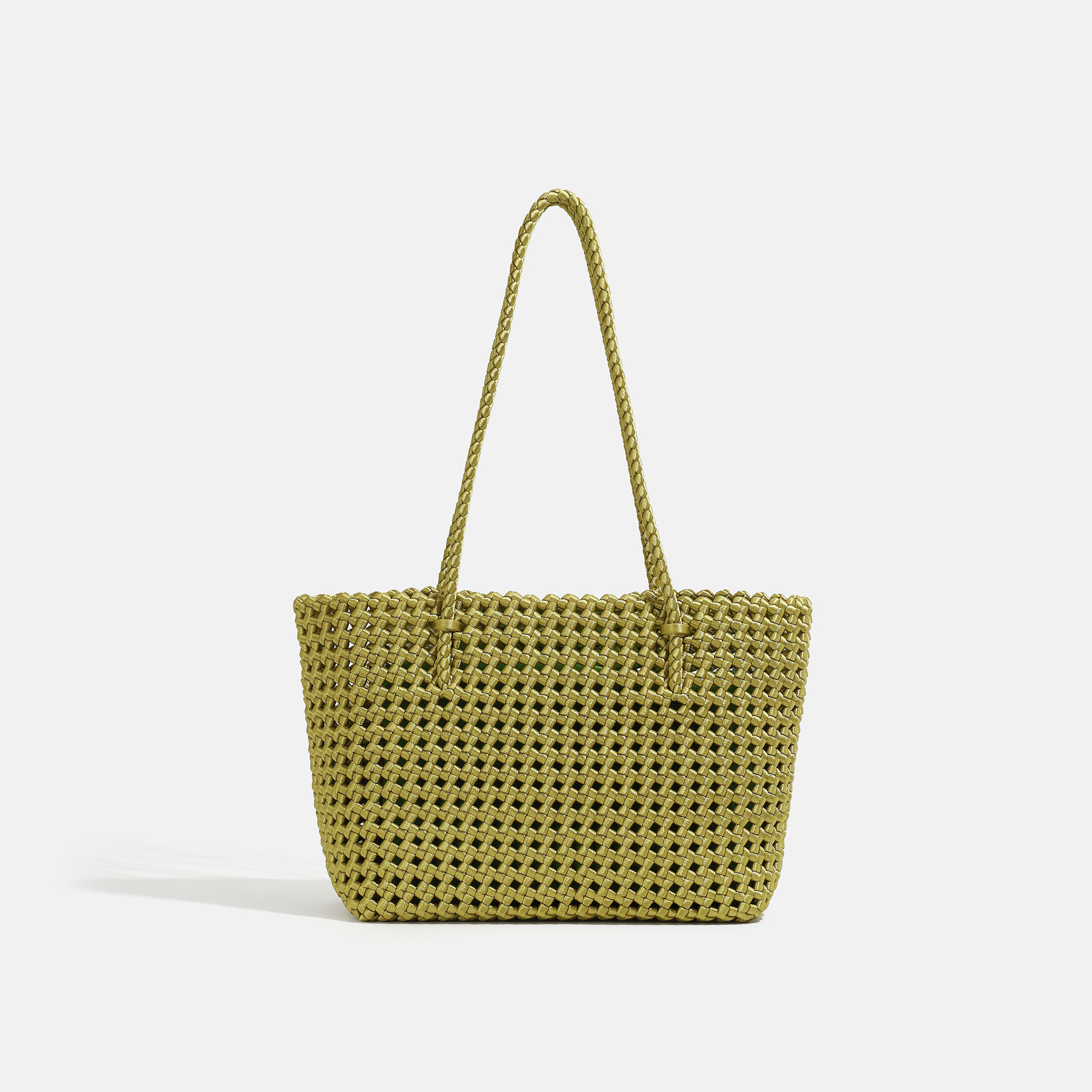 New Fashionable Casual Multi Functional Large Capacity Women's Woven Handbag for Shopping