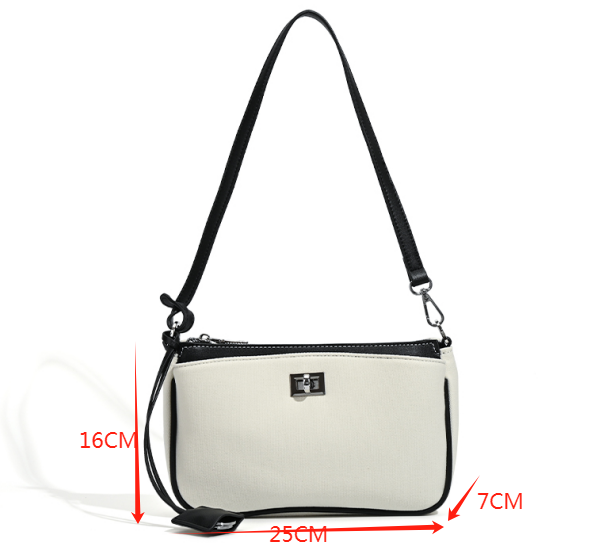 Factory Wholesale New Trendy PU Leather Women's Underarm Shoulder Bag for Daily Work