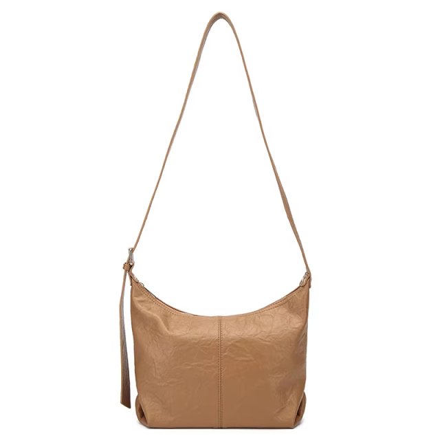 Fashionable Large Capacity PU Leather Crossbody Bag Shoulder Bag for Women