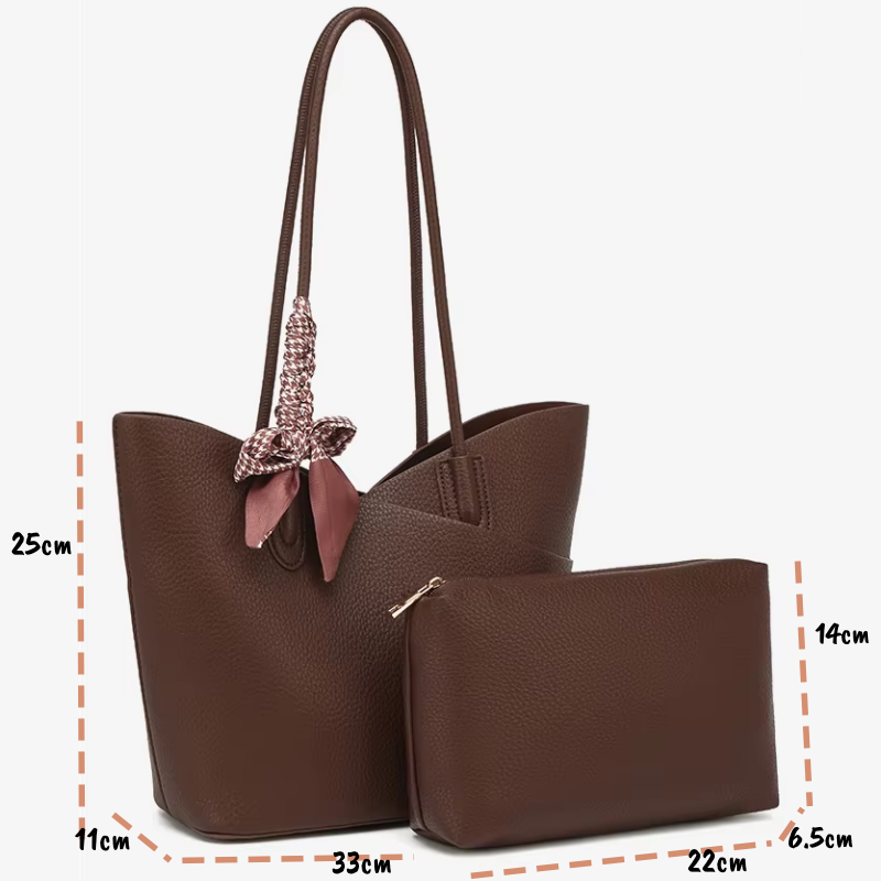Large Capacity Wholesale Fashionable PU Leather Portable Handbags for Daily Life