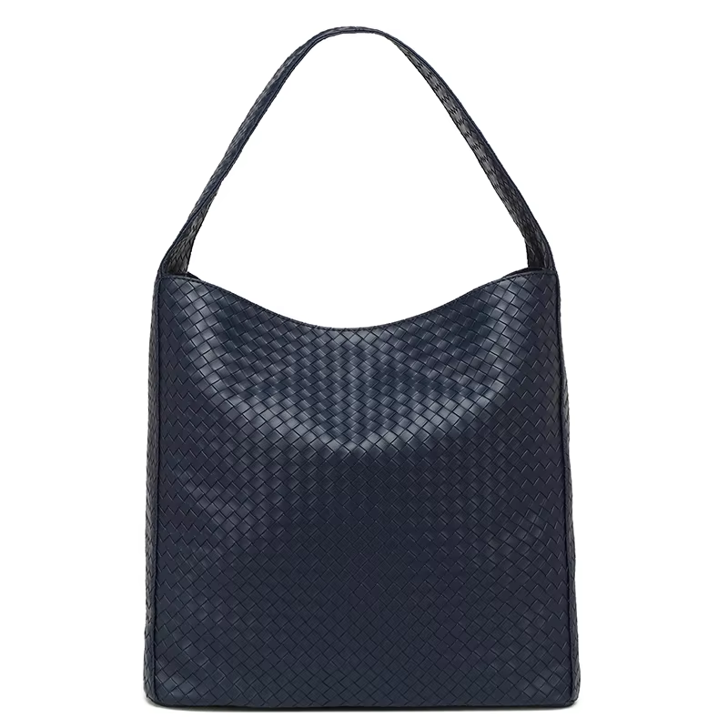 Simple and Large Capacity PU Leather Women's Tote Bag for Shopping Daily Life