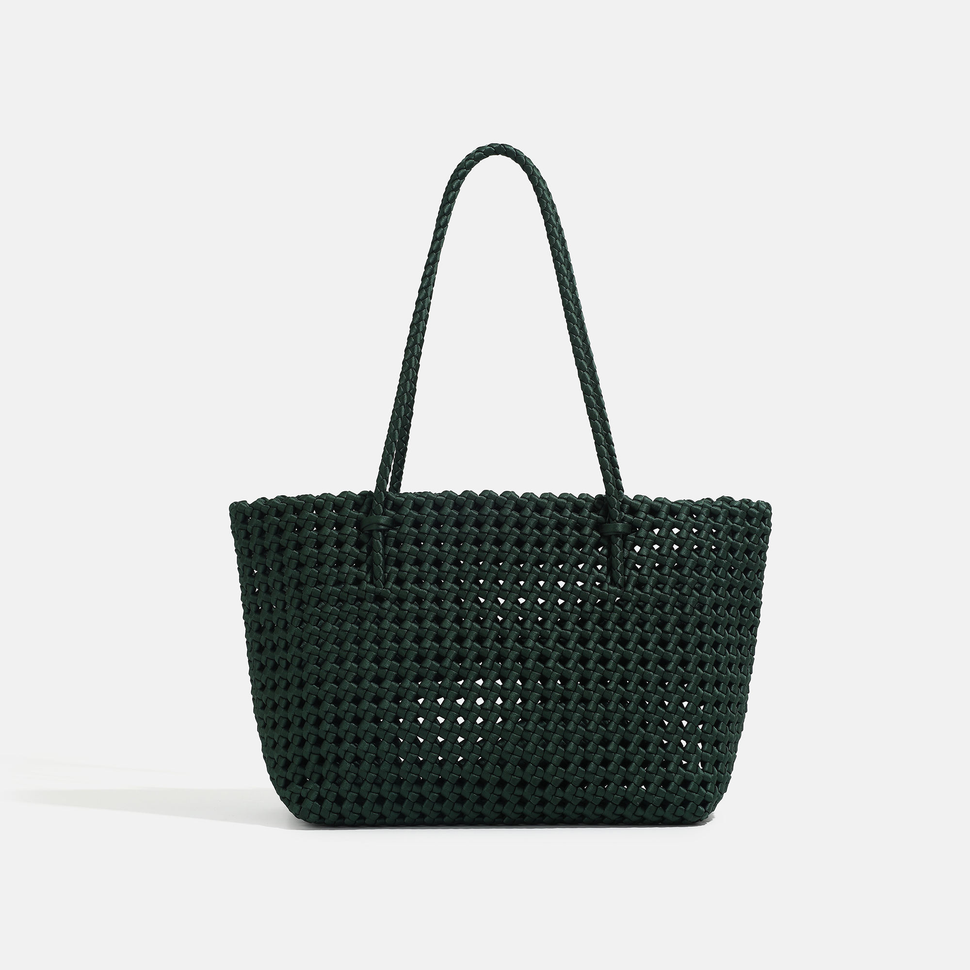 New Fashionable Casual Multi Functional Large Capacity Women's Woven Handbag for Shopping