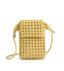 Fashionable Trendy New PU Leather Small Square Bag Woven Bag Women's Crossbody Bag