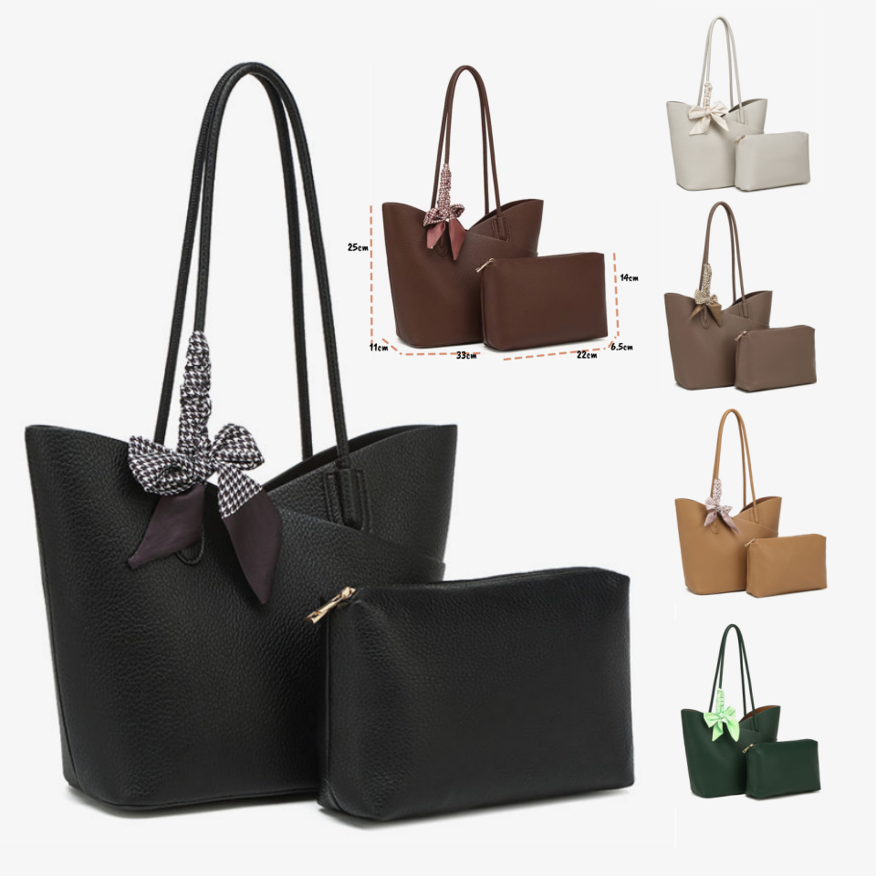 Large Capacity Wholesale Fashionable PU Leather Portable Handbags for Daily Life