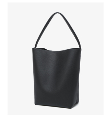 Luxury High Quality Large Capacity Women's Fashion PU Leather Bucket Handbag