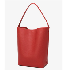 Luxury High Quality Large Capacity Women's Fashion PU Leather Bucket Handbag