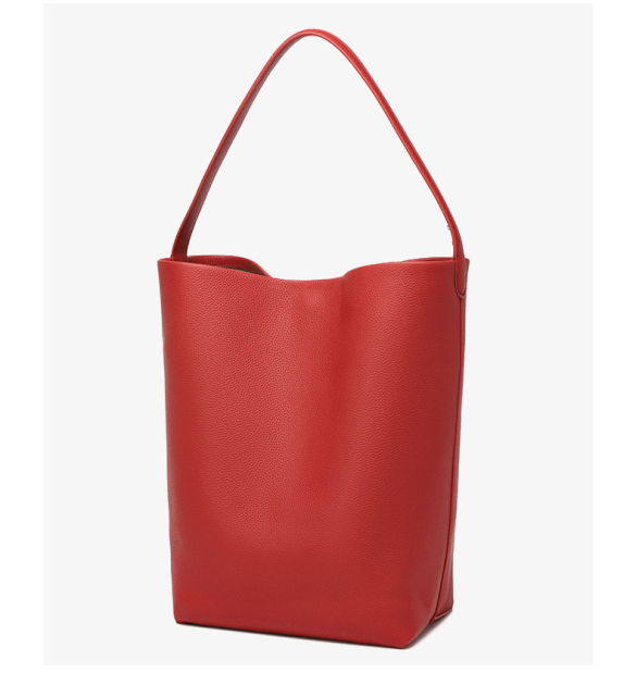 Luxury High Quality Large Capacity Women's Fashion PU Leather Bucket Handbag