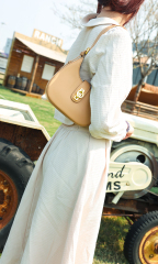 Fashion Luxury Casual PU Leather Women's Underarm Shoulder Bag for Shopping