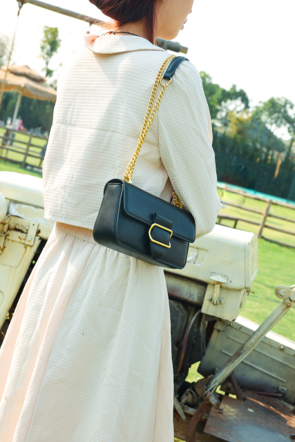 Fashion Casual Popular PU Leather Women's Underarm Bag Shoulder Bag for Shopping