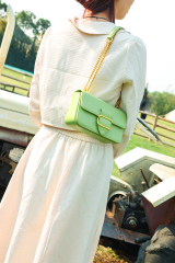 Fashion Casual Popular PU Leather Women's Underarm Bag Shoulder Bag for Shopping