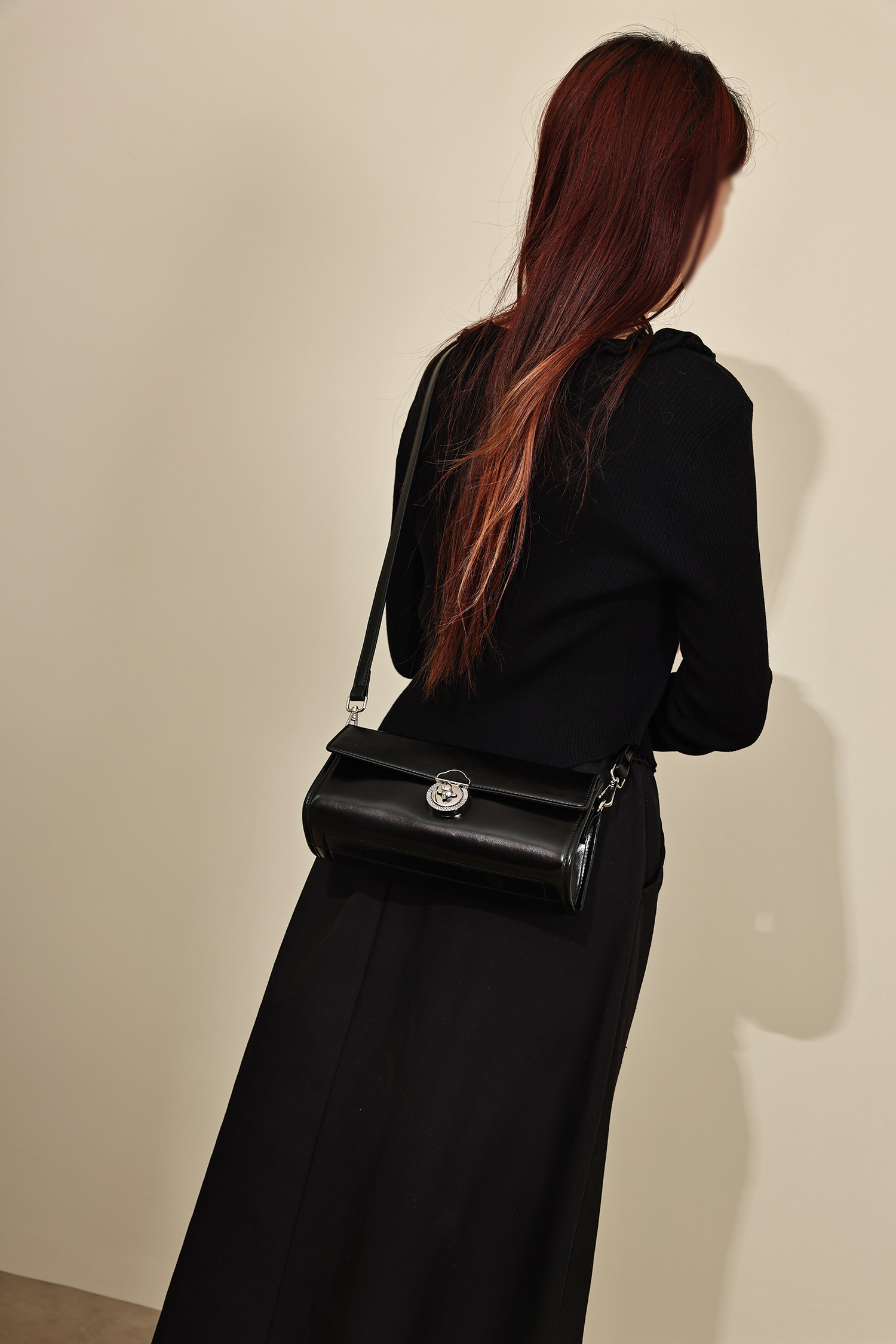 High Quality Simple PU Leather Luxury Lady Shoulder Bags for Shopping Daily Life