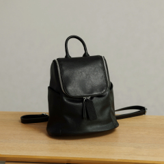 Fashion Large-Capacity PU Leather Women's Casual Travel Backpack for Outing